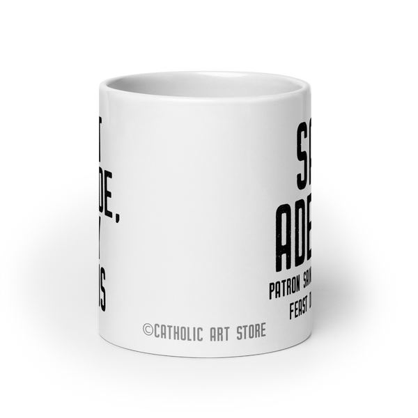 St. Adelaide Mug, Patron Saint Abuse Victims, Catholic Prayer Mug, Survivor Mug, Inspirational Social Worker Gift, Thank You Gift