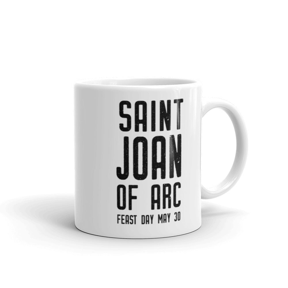 St. Joan of Arc Quote Mug "I am not afraid I was born to do this" - Catholic Saint Gift