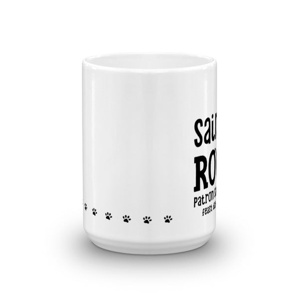 St. Rocco Mug - Patron Saint of Dogs - Catholic Dog Lover Gift