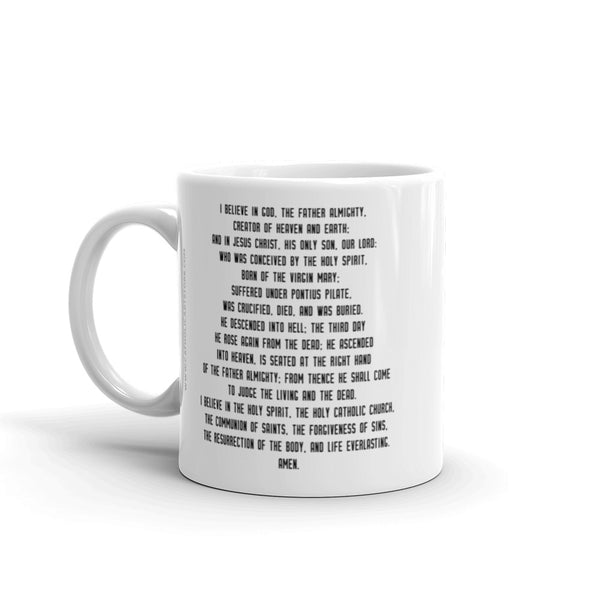 Apostle's Creed Mug - RCIA Teacher Gift - Catholic Bible Study Leader Gift