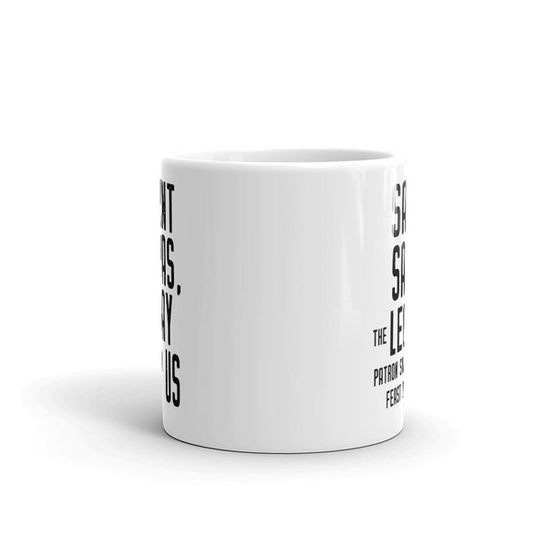 St. Sabas the Lector Pray for Us Mug, Patron Saint of Lectors, Catholic Reader Mug, Catholic Parish Gift, Liturgical Mass Thank You Gift