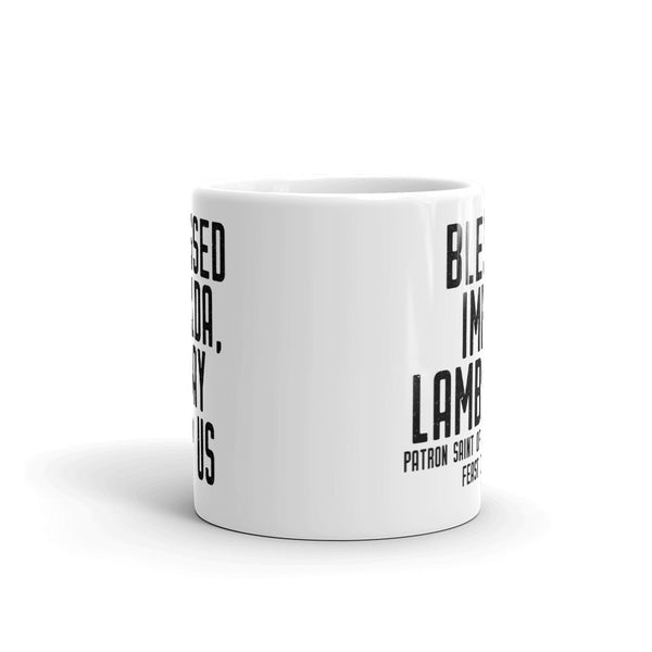 Blessed Imelda Lambertini Pray for Us Mug, Patron Saint of First Communicants, 1st Holy Communion Gift, Dominican Nun Mug, Italian Saint Mug