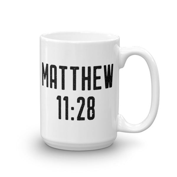 Matthew 11:28 - New Testament Bible Verse Gift - Catholic Counselor Gift