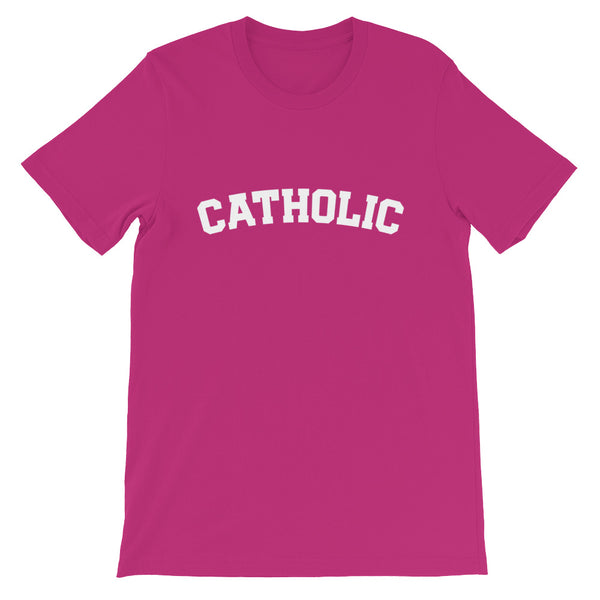 CATHOLIC Short-Sleeve Unisex T-Shirt - Lots of colors! Sizes S - 4XL