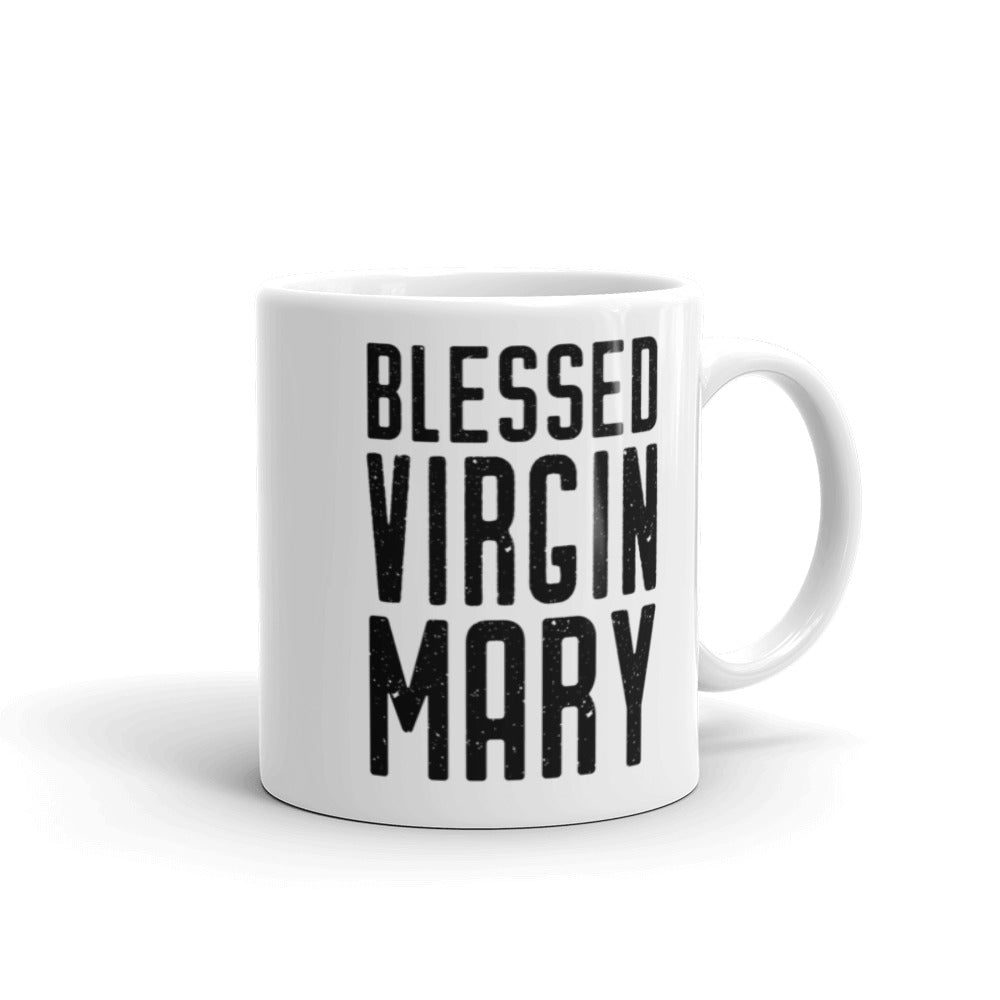 Blessed Virgin Mary Prayer Mug - Catholic Protection Prayer