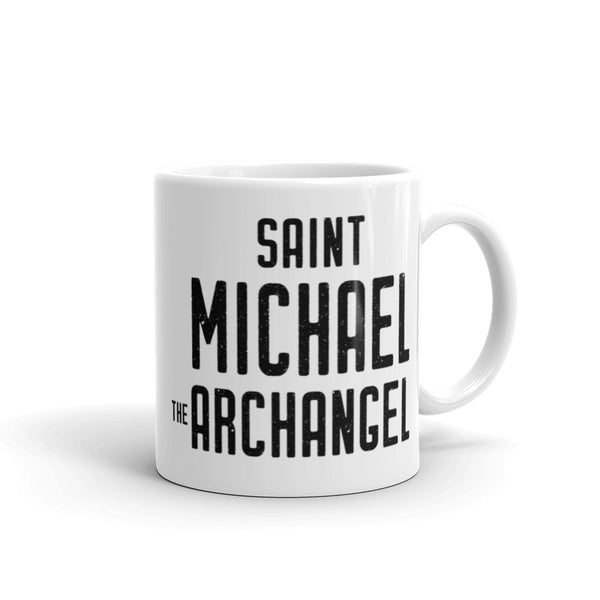 St. Michael the Archangel Protection Prayer Mug - Angel Gift for Catholic Priest, Nun, Friend
