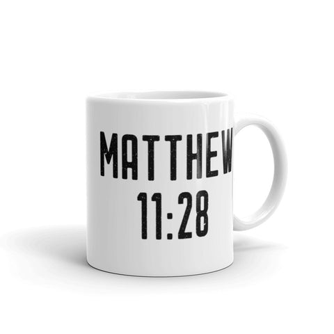 Matthew 11:28 - New Testament Bible Verse Gift - Catholic Counselor Gift