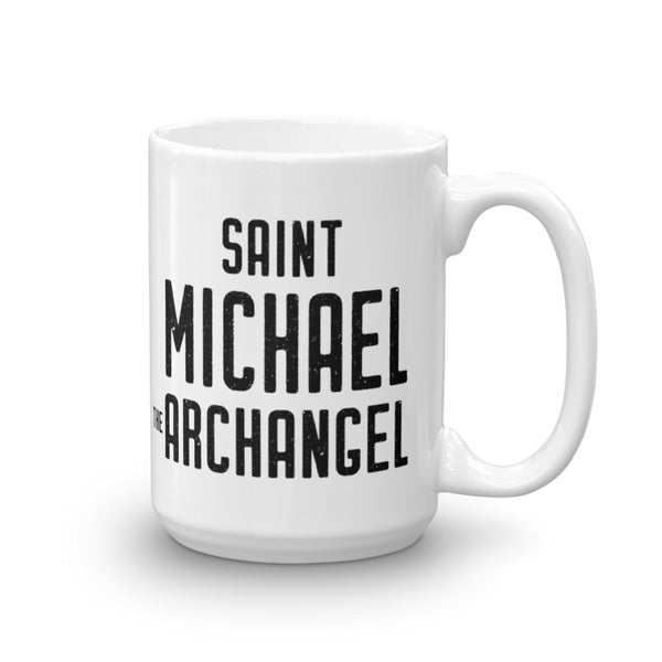 St. Michael the Archangel Protection Prayer Mug - Angel Gift for Catholic Priest, Nun, Friend