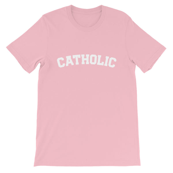 CATHOLIC Short-Sleeve Unisex T-Shirt - Lots of colors! Sizes S - 4XL