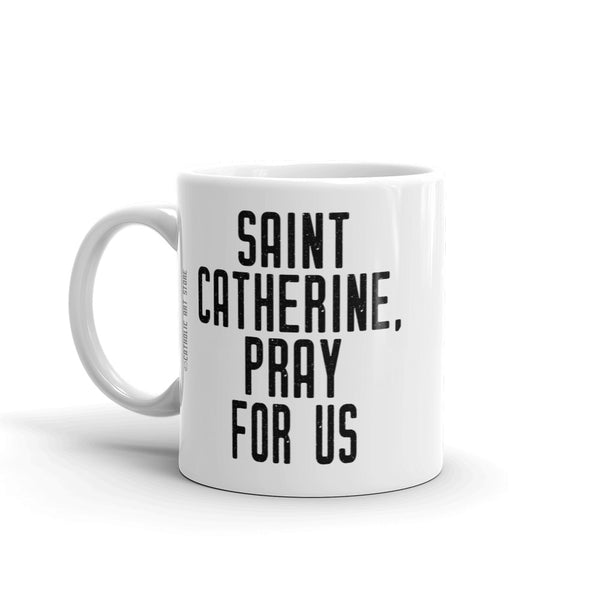 St. Catherine of Bologna Pray for Us Mug, Patron Saint Artists, Artist Mug, Catholic Art School Graduation Gift, Priest Nun Female RCIA Gift